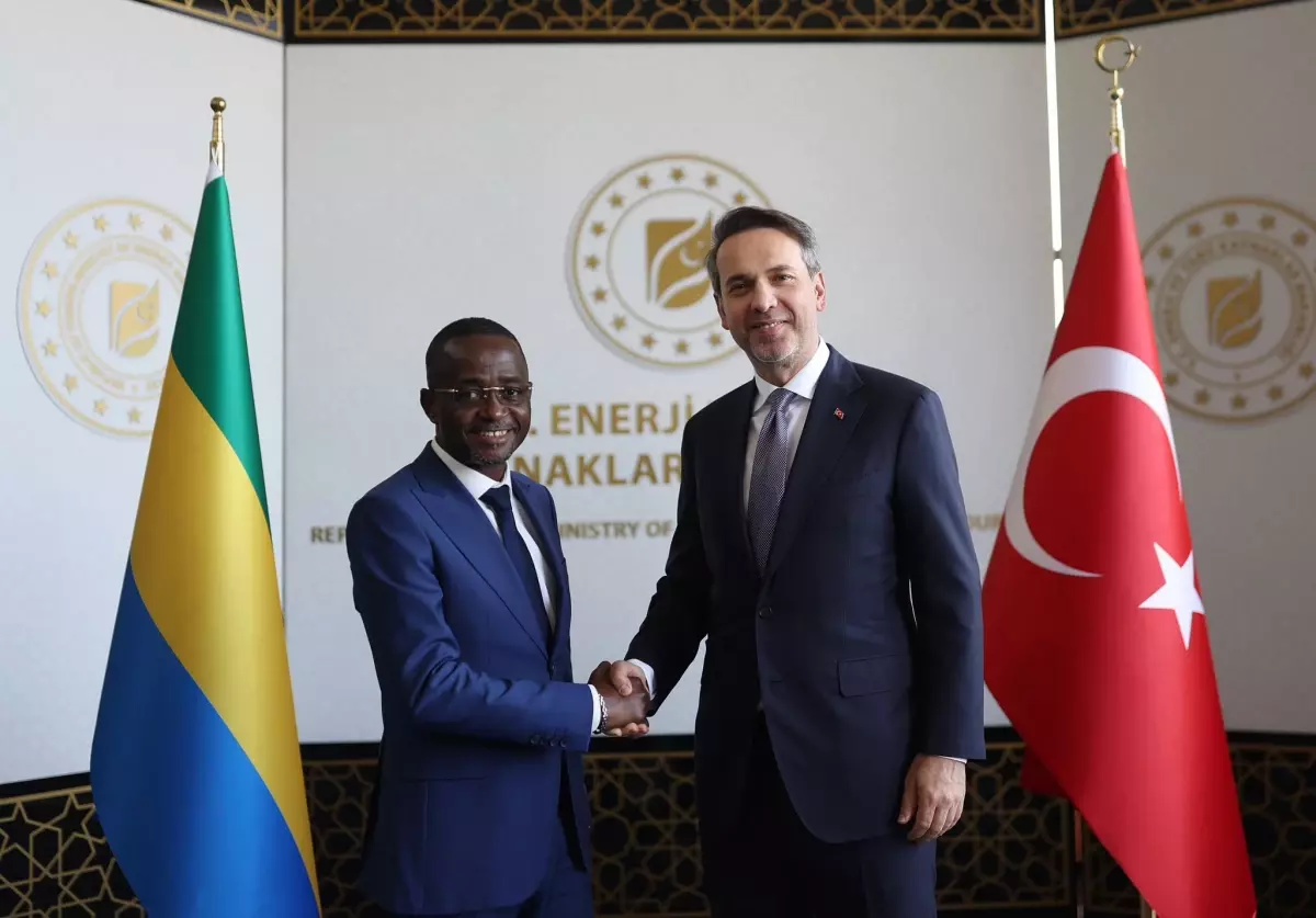 Enerji Bakanı Bayraktar, Gabonlu Yetkililerle Bir Araya Geldi