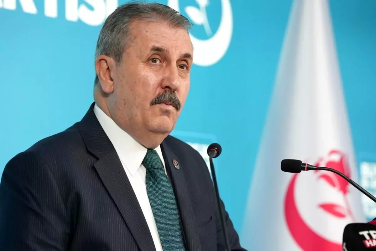 BBP Genel Başkanı Destici'den Terörle Mücadele Açıklamaları