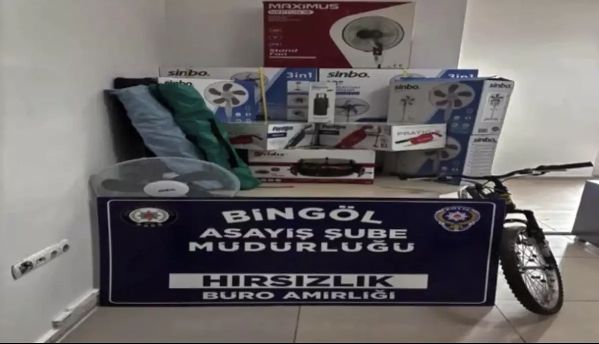 Bingöl'de Hırsızlık Şüphelisi İnternetten Satış Yaparken Yakalandı