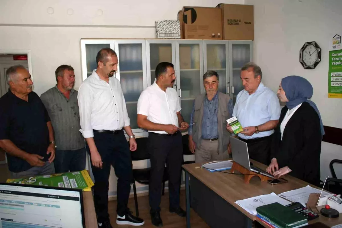 2025 Genel Tarım Sayımı Kayıtları Bozüyük'te Başladı