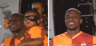 Büyük coşku! Galatasaray'ın yeni yıldızı Osimhen İstanbul'da