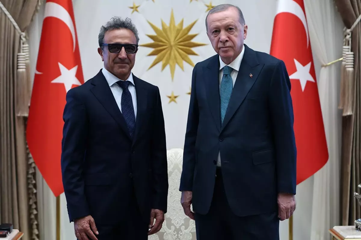 Cumhurbaşkanı Erdoğan, Hamdi Ulukaya'yı kabul etti