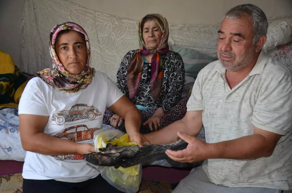 Antalya'da Yangın: Aile Tüm Birikimlerini Kaybetti