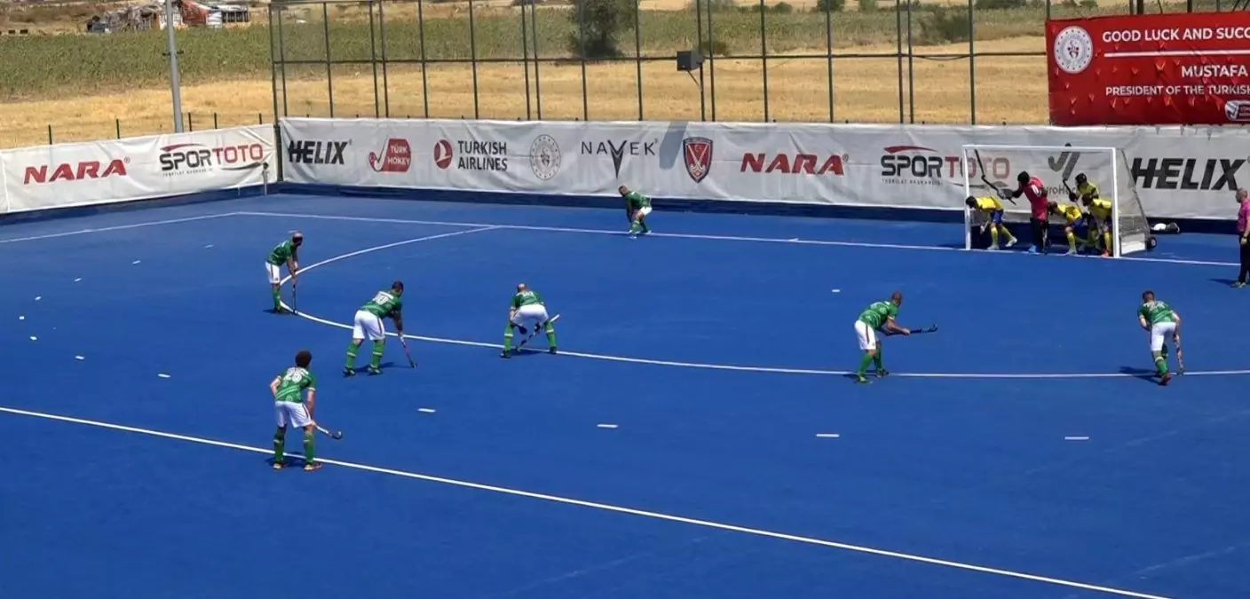 Açık Alan Hokeyi Erkekler Avrupa Şampiyonası 3'te Nefes Kesen Mücadeleler