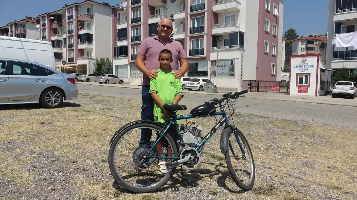 Düzce'den Yenilikçi Bisiklet: Motorlu ve Tasarruflu Çözüm