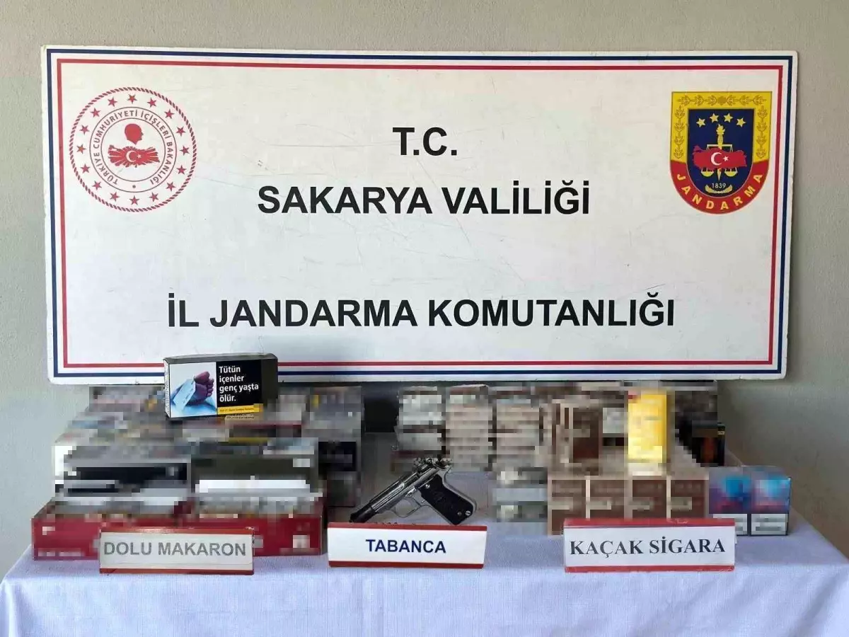 Sakarya'da Kaçakçılık Operasyonu: 1 Gözaltı