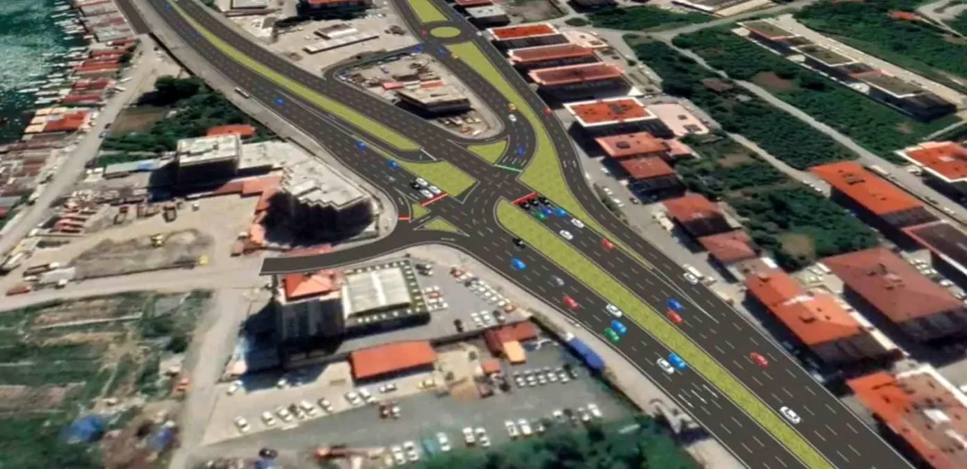 Trabzon Yomra'da Yeni Nesil Kavşak Projesi ile Trafik Sorununa Çözüm