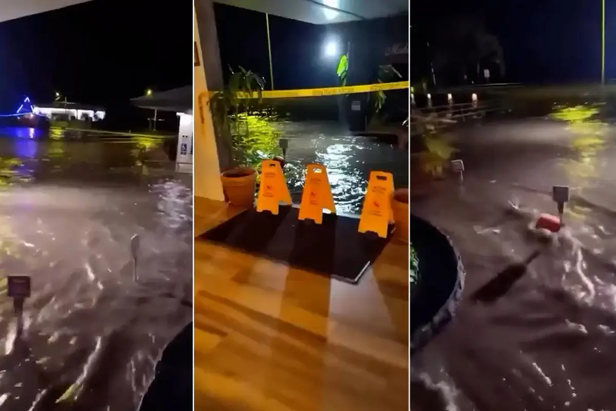 Mega deprem sonrası tsunami dalgaları Hawaii'ye ulaştı! İşte ilk görüntüler