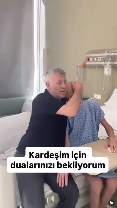 Metin Şentürk asked for prayers for his brother fighting cancer