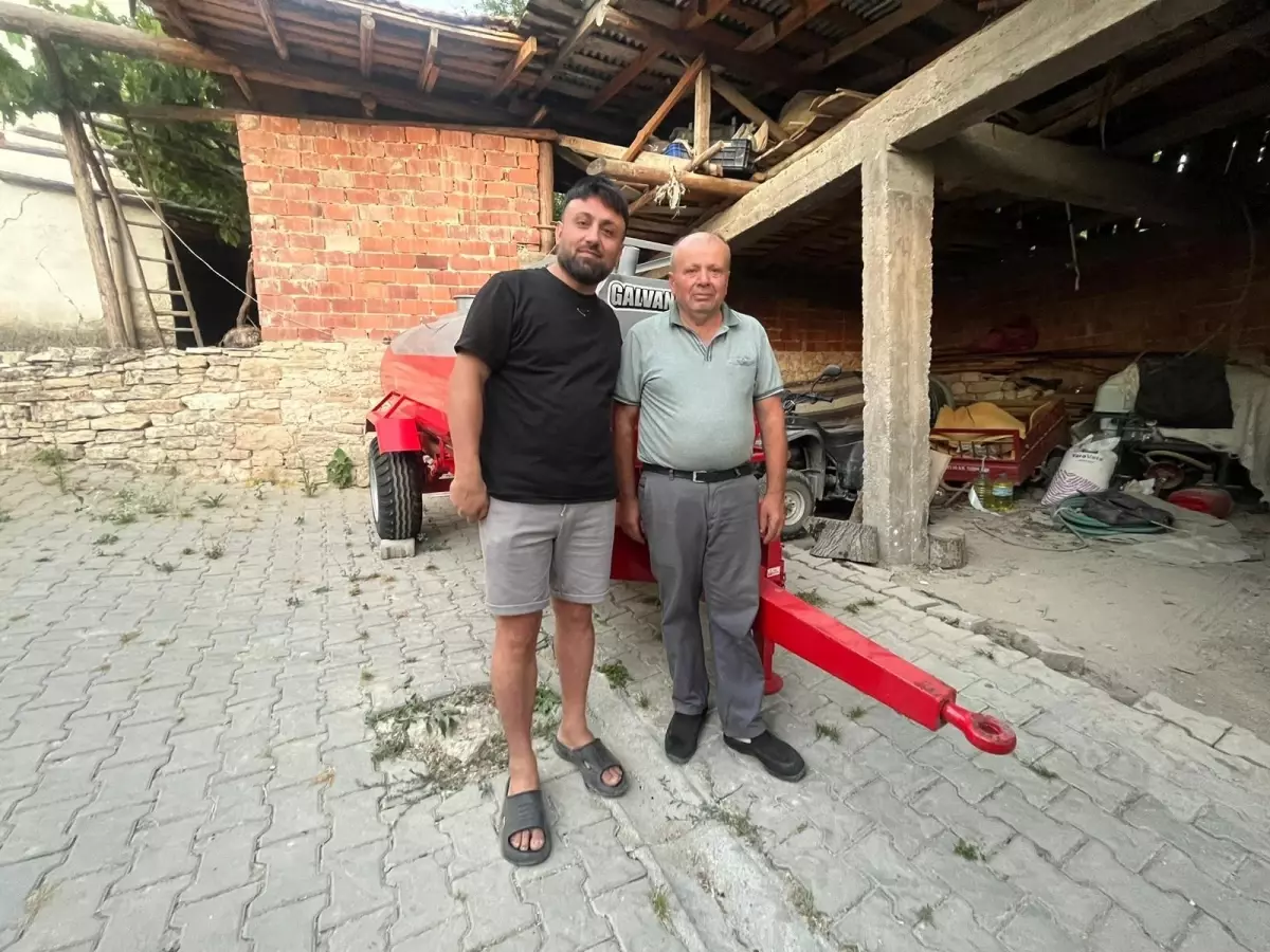 İş İnsanı, Orman Yangınında Su Taşırken Lastiği Patlayan Çiftçiye Tanker Hediye Etti