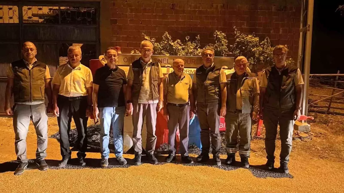 Bursa'da Orman Yangınına Müdahale Eden Gönüllüye Su Tankeri Hediye Edildi