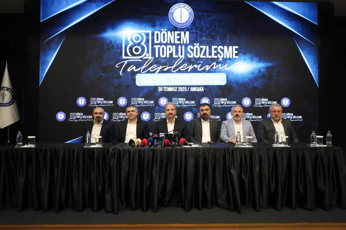 Sağlık-Sen 8. Dönem Toplu Sözleşme Taleplerini Açıkladı