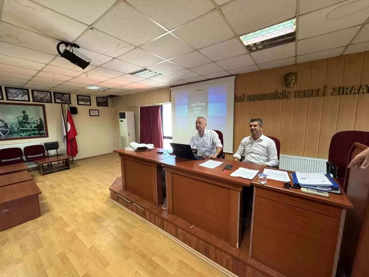 Söke'de Tarım Sayımı Bilgilendirme Toplantısı Düzenlendi