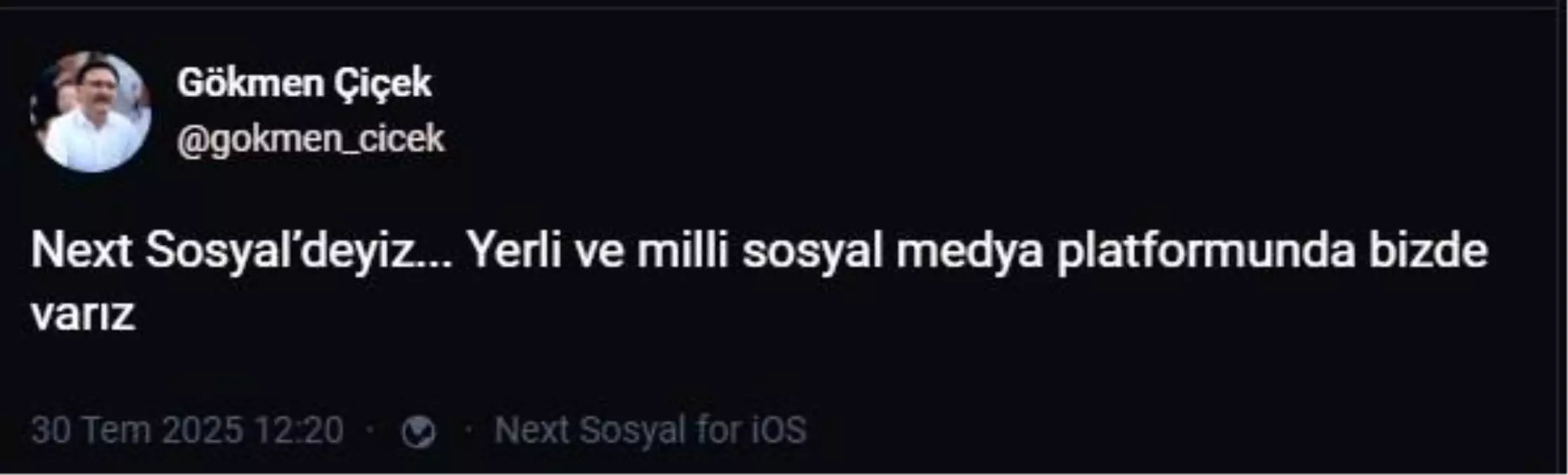 Kayseri Valisi Gökmen Çiçek, Yerli Sosyal Medya Platformu NEXT Teknofest Sosyal'e Katıldı