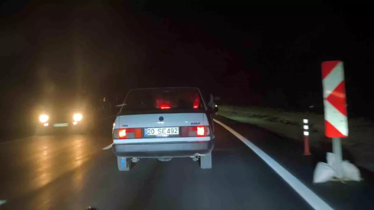 Denizli'de Tehlikeli Sürüşe 993 TL Ceza