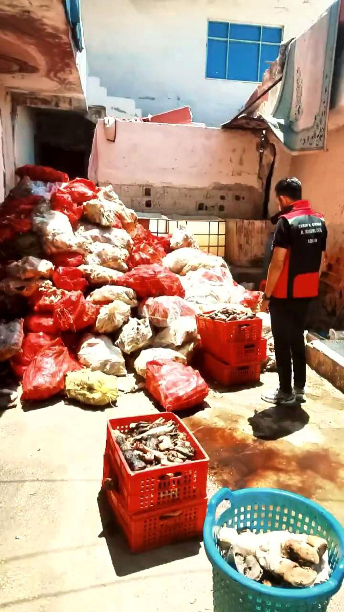 Adana'da Ruhsatsız İşletmede 5 Ton Paça ve Bağırsak Ele Geçirildi