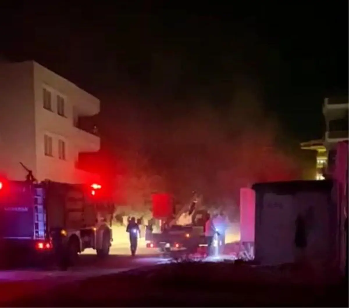 Adıyaman'da Elektrik Trafosu Patladı