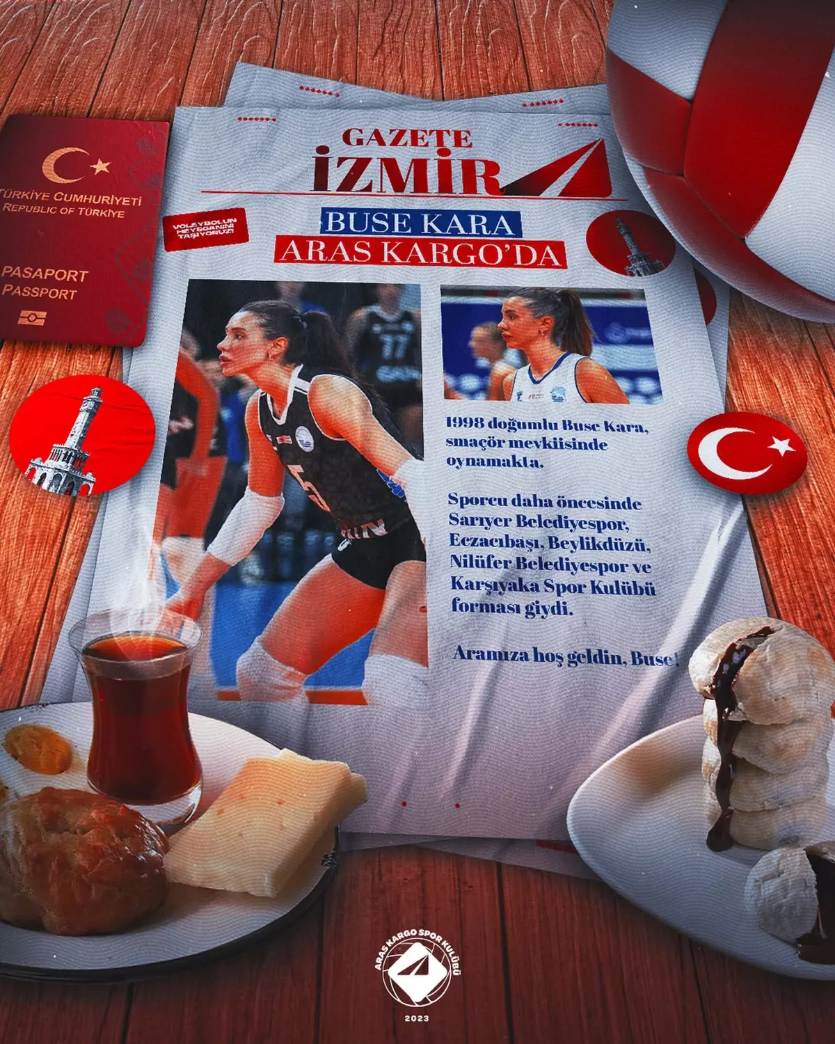 Aras Kargo, Buse Kara ile Anlaştı