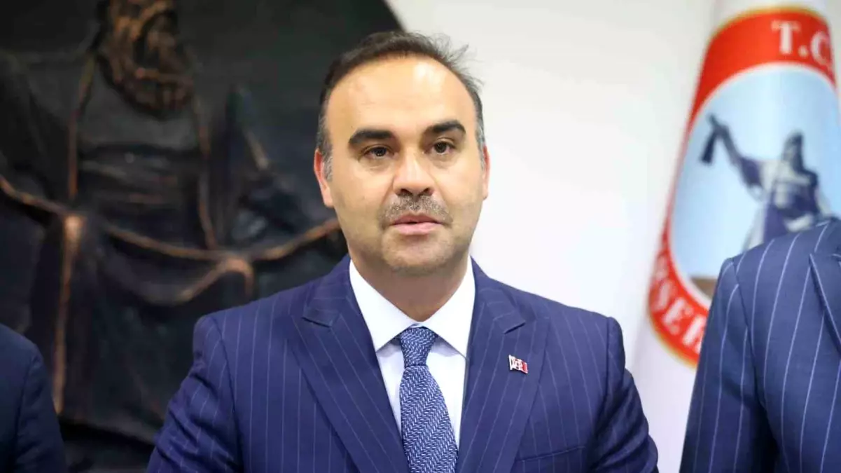 Bakan Kacır: Kırşehir Türkiye Yüzyılı Hedeflerine Güçlü Katkı Sunacak