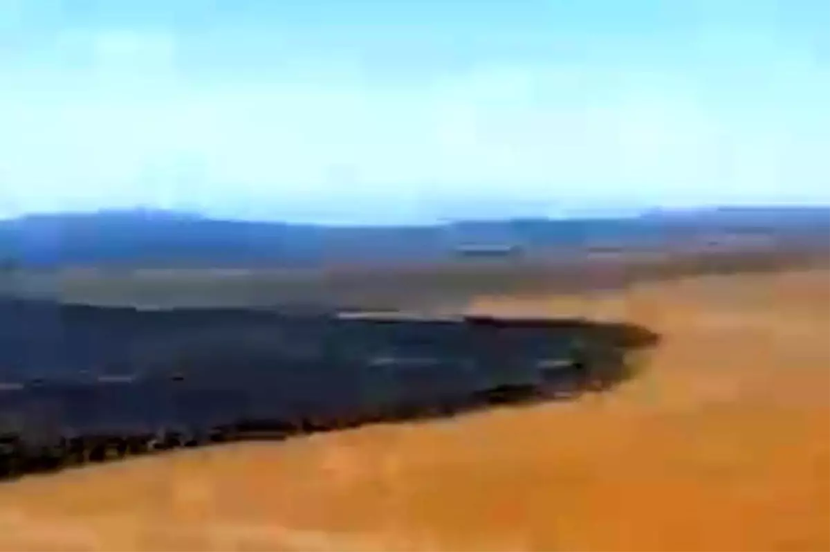 Gönen'deki Yangında Cam Şişe Detayı