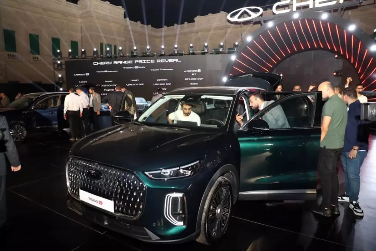 Chery, Mısır Pazarında Beş Yeni Model Tanıttı