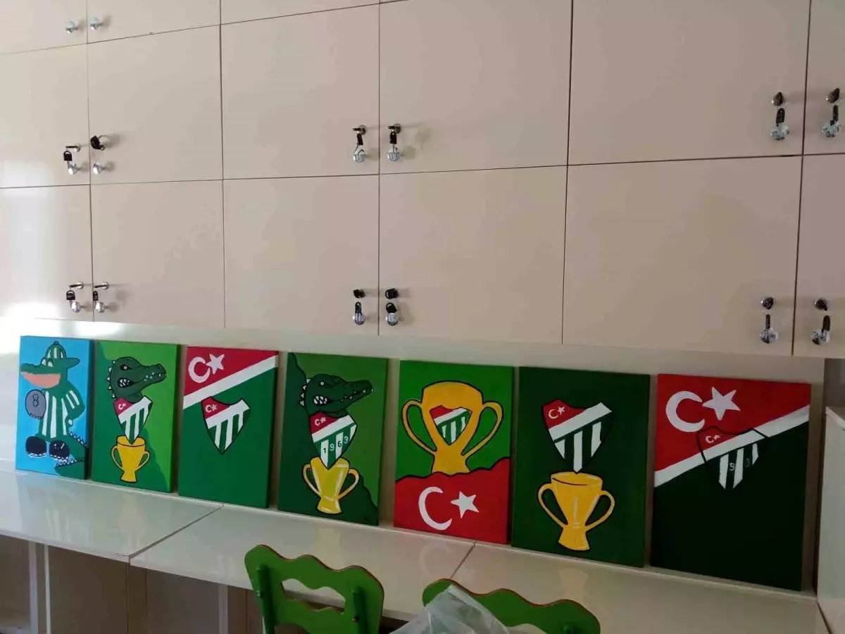 Çocuklar Bursaspor İçin Fırçalarını Konuşturdu