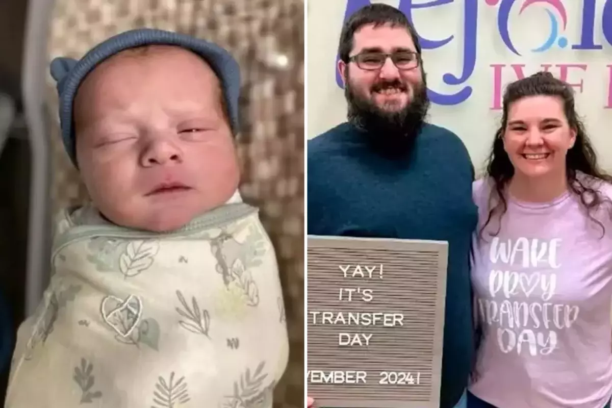 Dünyanın en yaşlı bebeği! 31 yaşında doğdu