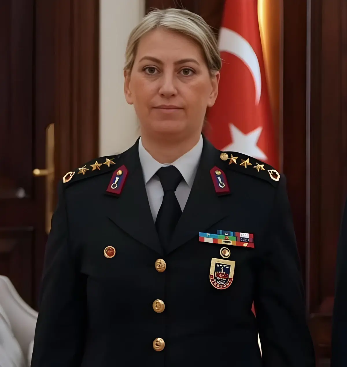 Çankırı İl Jandarma Komutanı Kıdemli Albay Gülden Mat Şakir Tuğgeneralliğe Terfi Etti
