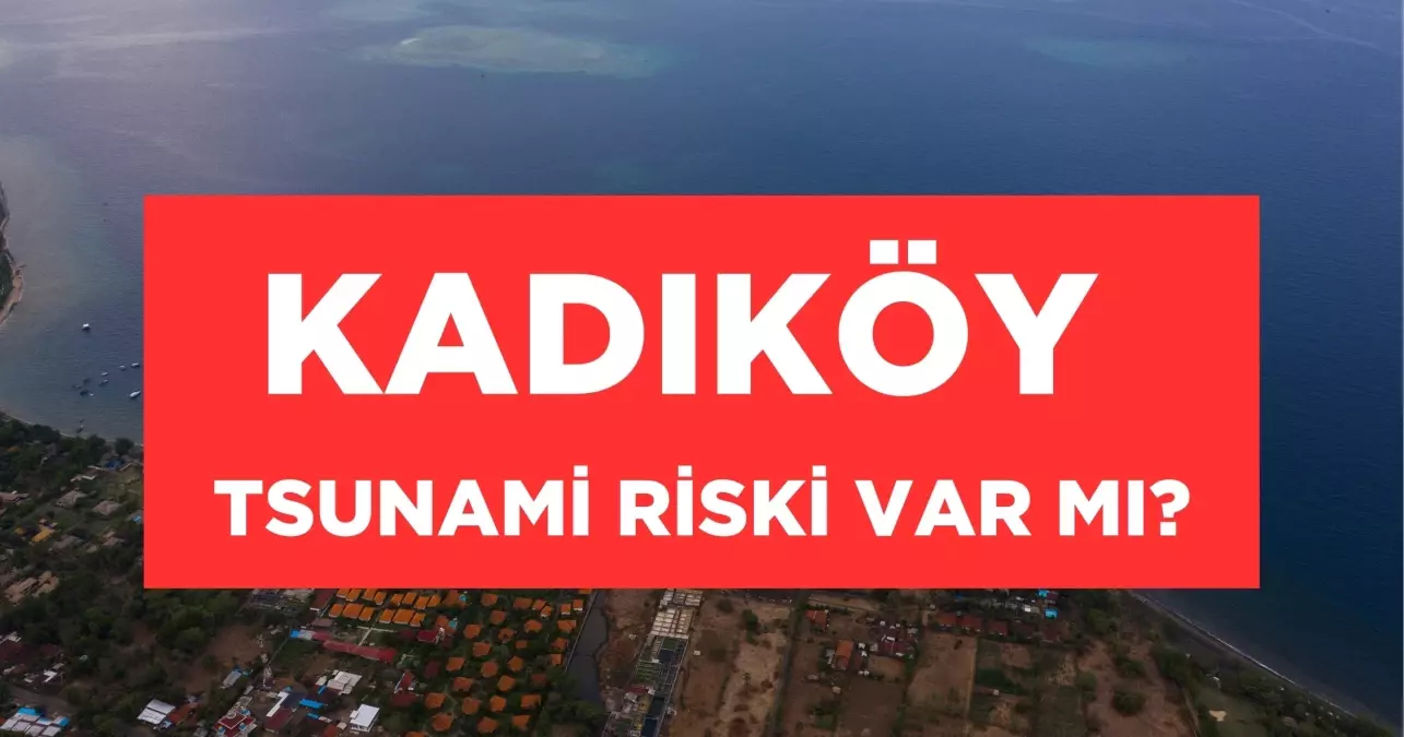 Kadıköy'de tsunami riski var mı? Kadıköy'de tsunami olur mu? İstanbul tsunami riski haritası!