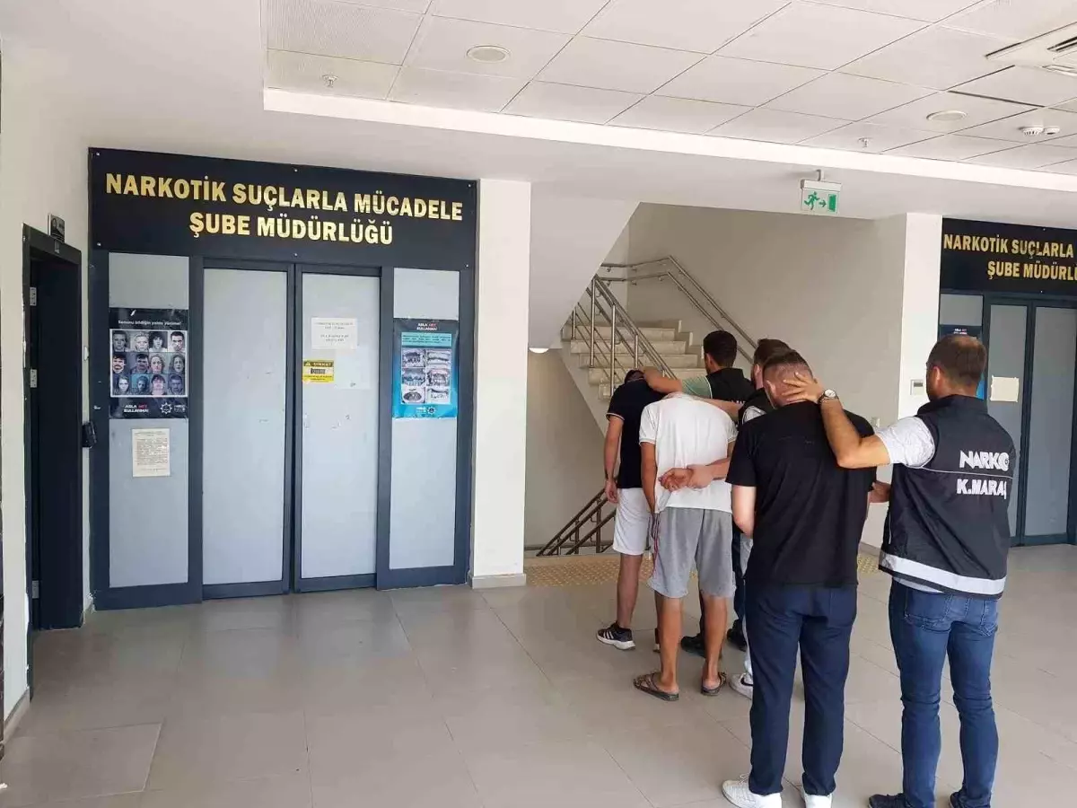 Kahramanmaraş'ta Uyuşturucu Ticaretine Operasyon: 3 Zanlı Tutuklandı