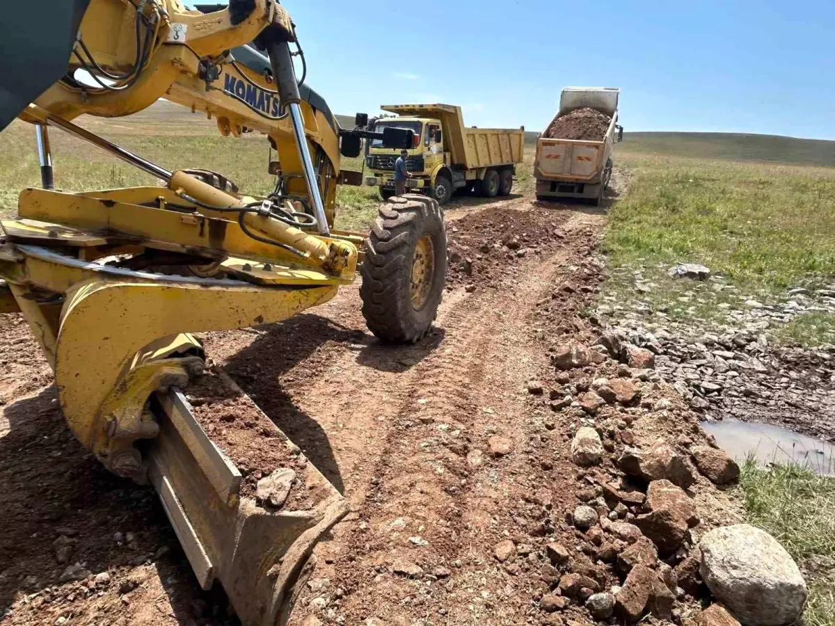 Kars'ta Yayla Yolları Yapımında Önemli Gelişmeler