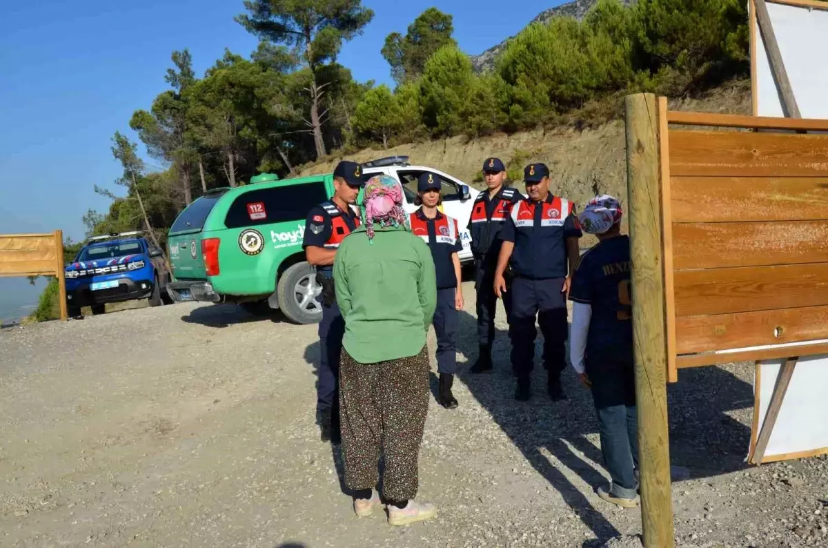Manisa'da Orman Yangınlarına Karşı Giriş Yasaklarına Uymayan 306 Kişiye Ceza
