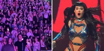 Romantik akşam yemeğinin ardından Trudeau, Katy Perry'nin konserine katıldı
