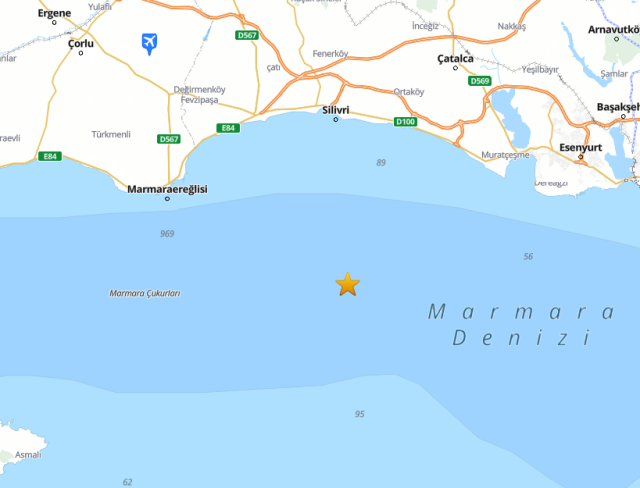 Silivri'de deprem ne zaman, saat kaçta oldu?