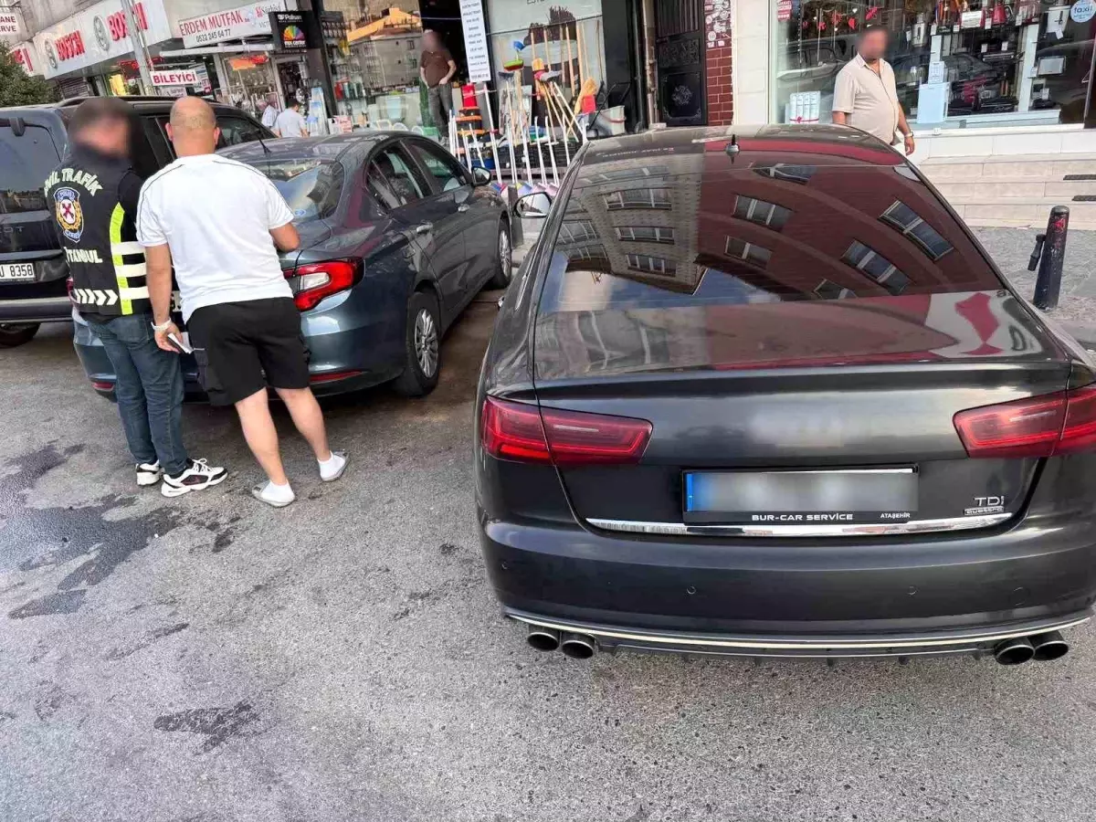 Ters Yöne Giren Sürücüye Ceza Kesildi
