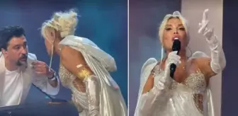 Ajda Pekkan sahnedeki aksiliklere dayanamadı! Memnuniyetsizliği yüzüne yansıdı