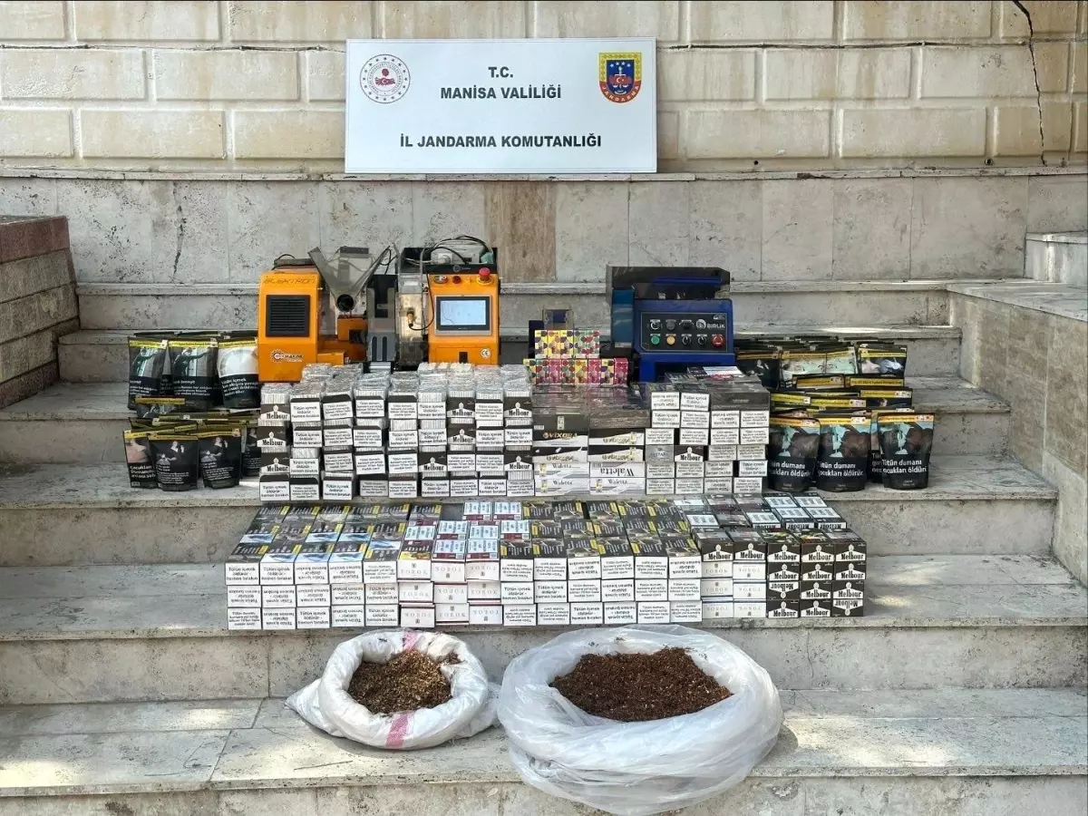 Manisa'da Kaçak Tütün Operasyonu: İki Şüpheli Serbest Bırakıldı