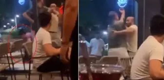 Aldatan kocasını kafede bastı, ortalık savaş alanına döndü