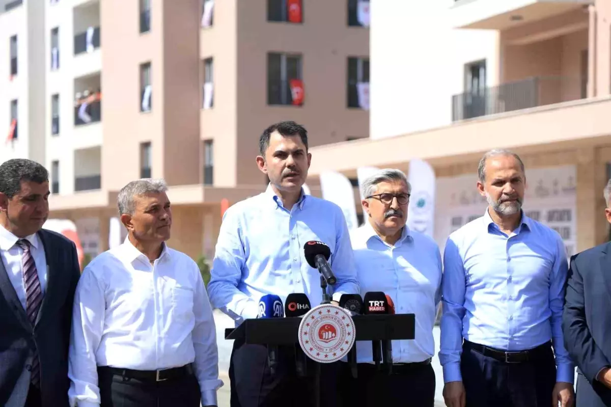 Bakan Kurum, 300 Bininci Konutun Anahtarını Malatya'da Teslim Edecek