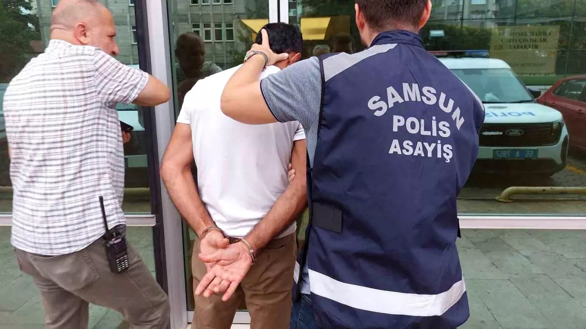 Samsun'da Borç Tartışması Sonucu Araç Çalan Şahıs Polisi Peşine Taktı