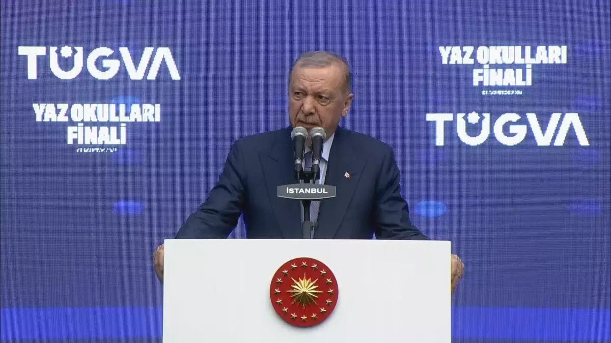 Cumhurbaşkanı Erdoğan, TÜGVA Yaz Okulları Finali'nde Gençlere Hitap Etti