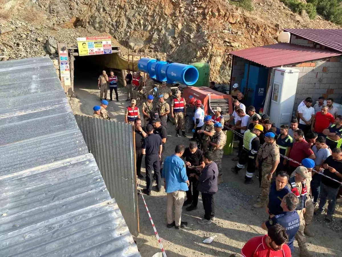 Elazığ'da Madencilik Ocağında Göçük: Bir İşçi Hayatını Kaybetti