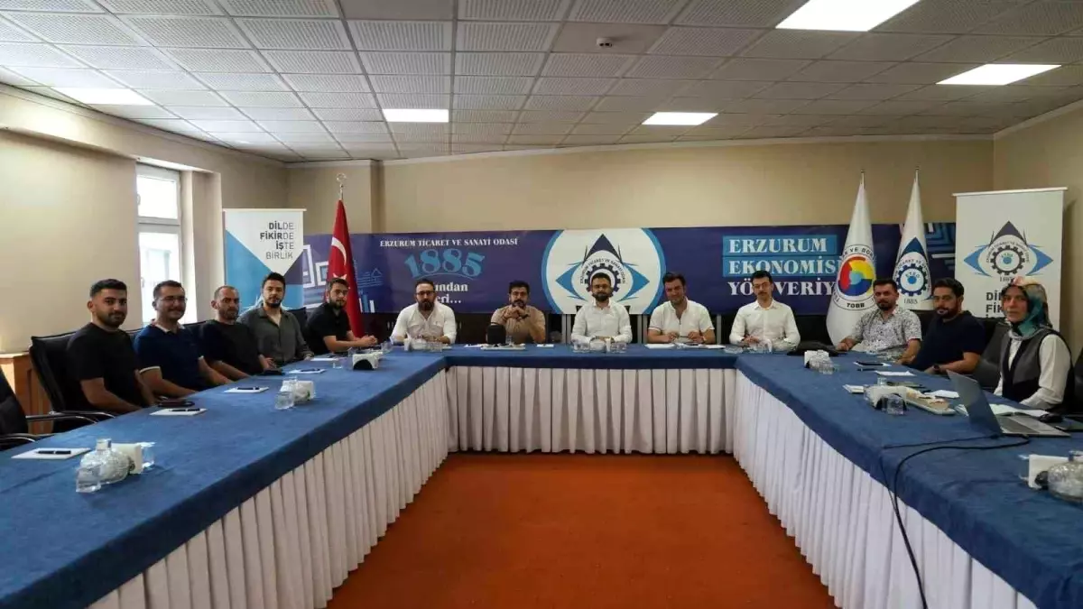 TOBB Erzurum Genç Girişimciler Kurulu Temmuz Toplantısını Gerçekleştirdi