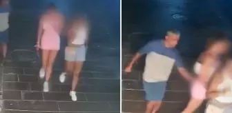 Görüntü Türkiye'den! Turisti taciz edip kaçtı: Bu nasıl bir açlıktır, sapıklıktır