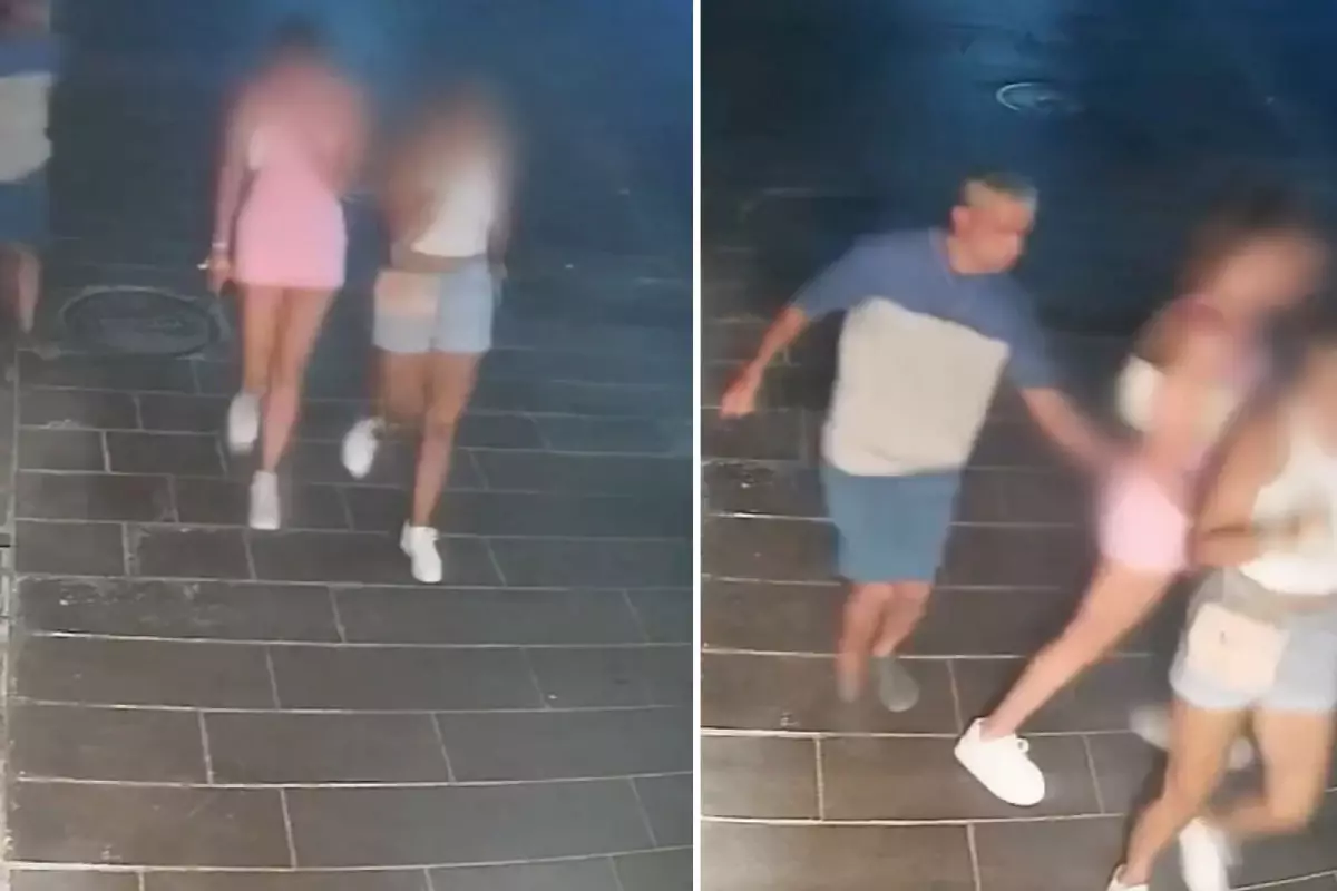 Görüntü Türkiye'den! Turisti taciz edip kaçtı: Bu nasıl bir açlıktır, sapıklıktır