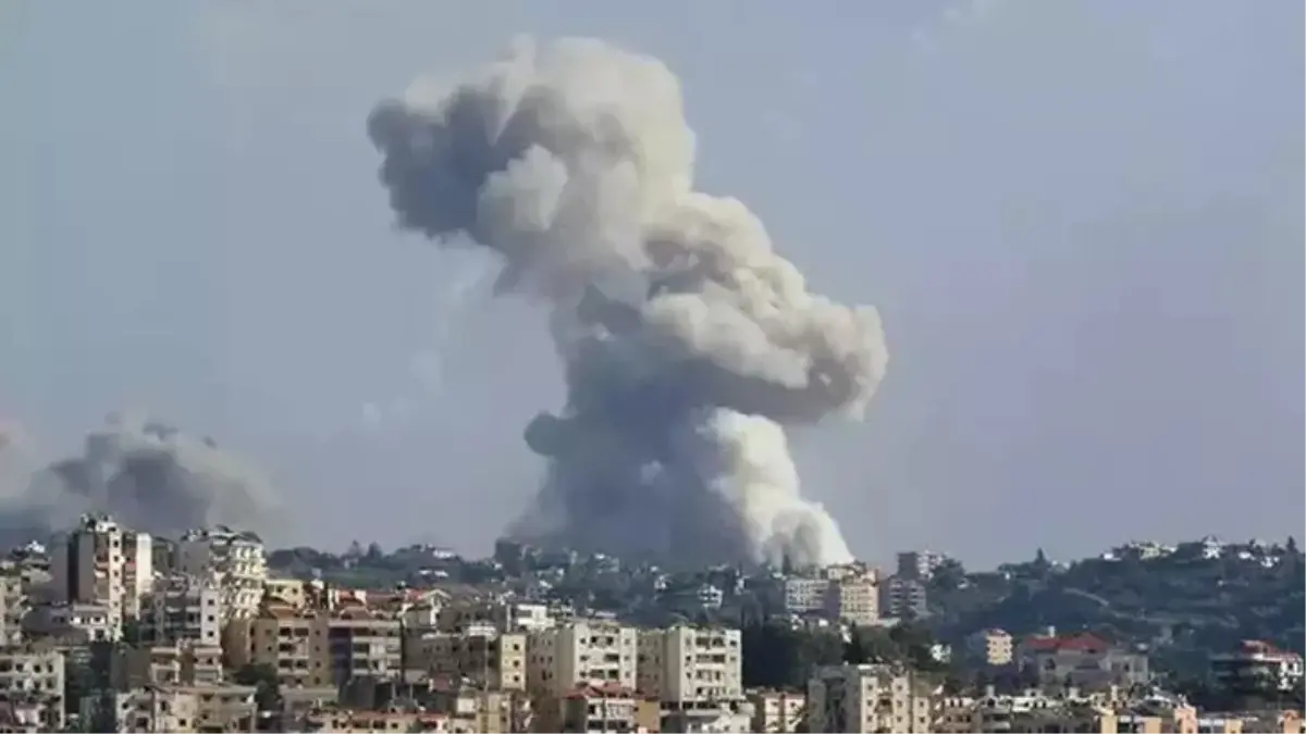 İsrail'den Lübnan'a Hava Saldırıları