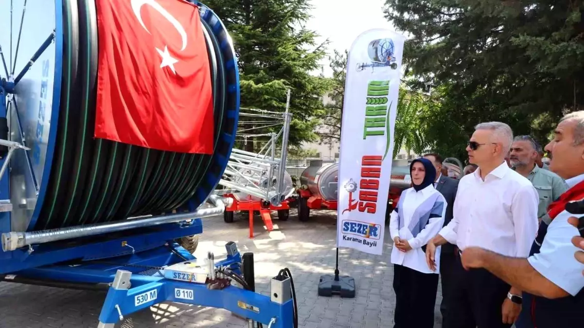 Karaman'da Kırsal Kalkınma Projeleri İçin Makine Dağıtım Töreni Düzenlendi