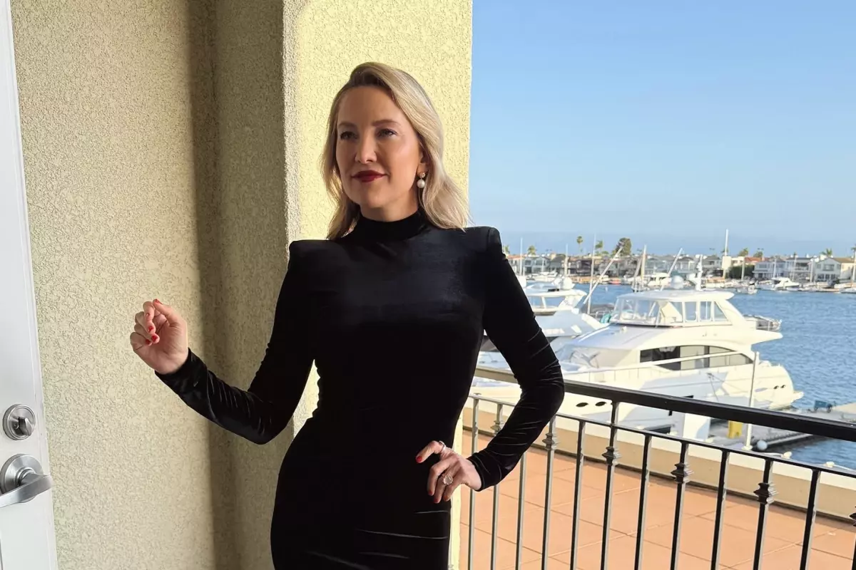 Kate Hudson'dan yaz pozu: Biraz nefes almak iyi geldi