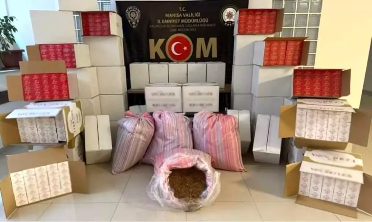Manisa'da Kaçakçılık Operasyonlarında 37 Şüpheli Yakalandı