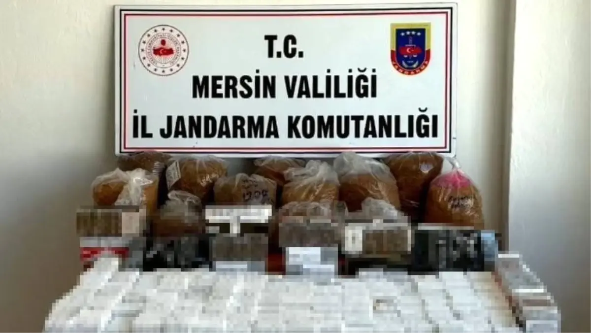 Mersin'de Kaçak Sigara Operasyonu: 15 Bin Makaron Ele Geçirildi